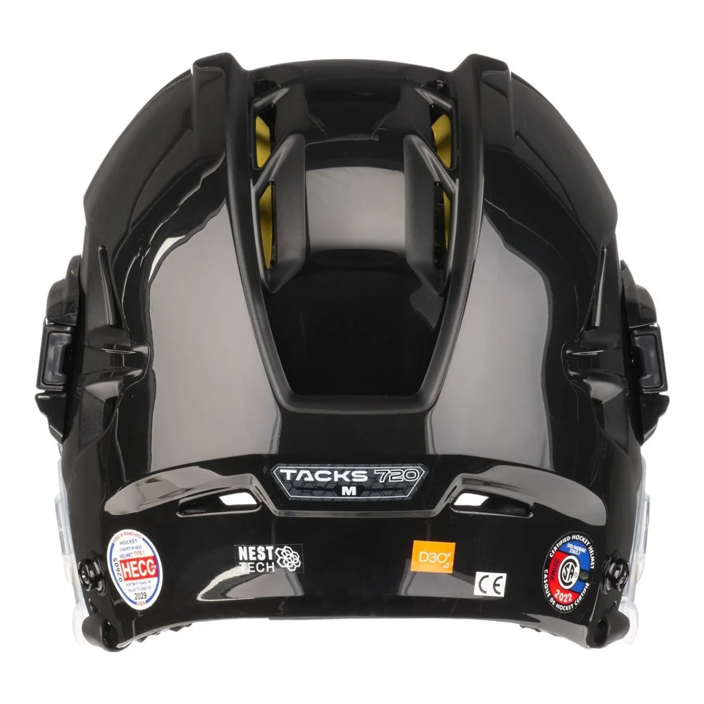 Sale Hockeyhjälm Tacks 720 Sr Black Hockeyhjälmar Utan Galler