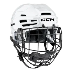 Outlet Hockeyhjälm Tacks 920 Sr White Hockeyhjälmar Med Galler