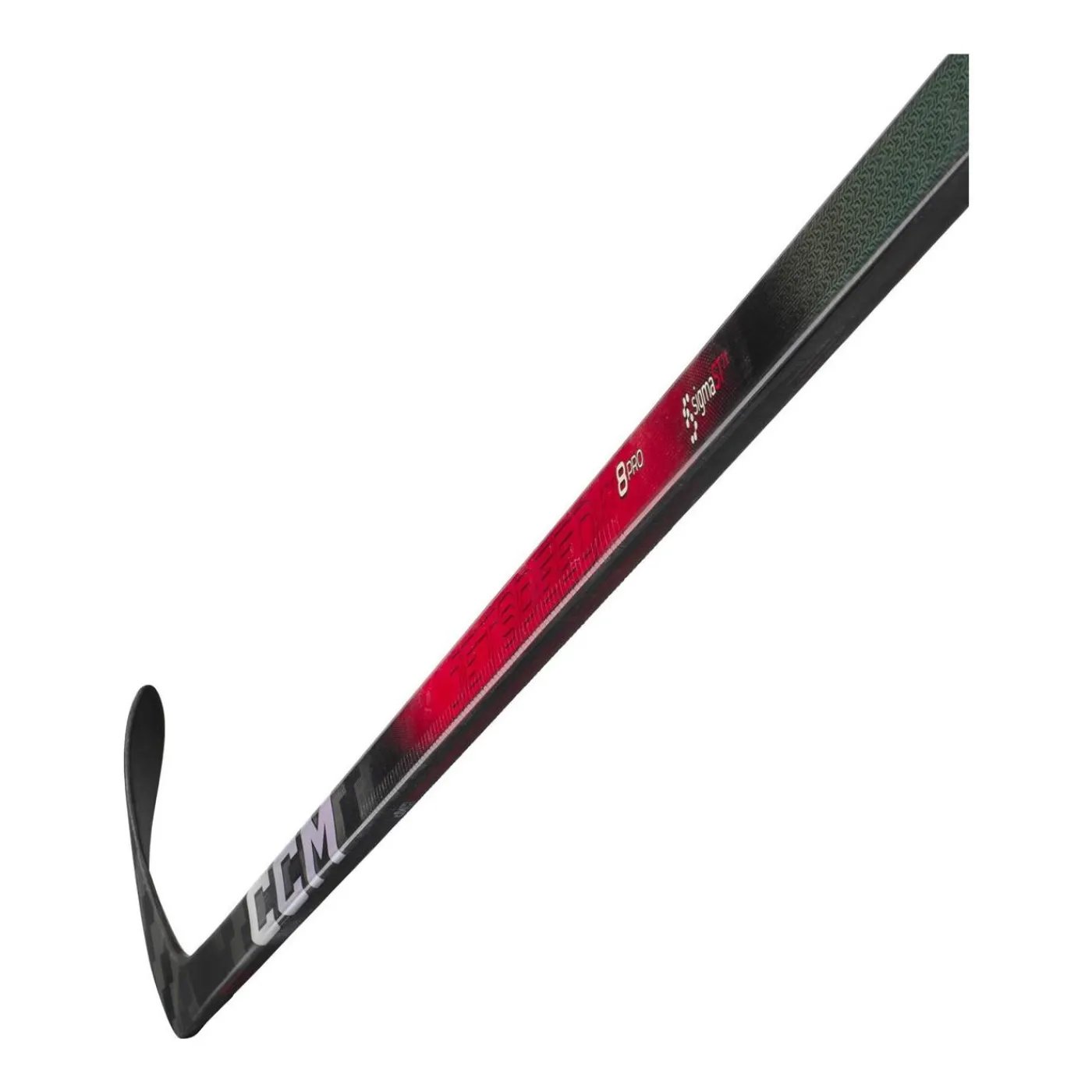 New Hockeyklubba Jetspeed FT8 Pro Color Sr Red Hockeyklubbor Senior