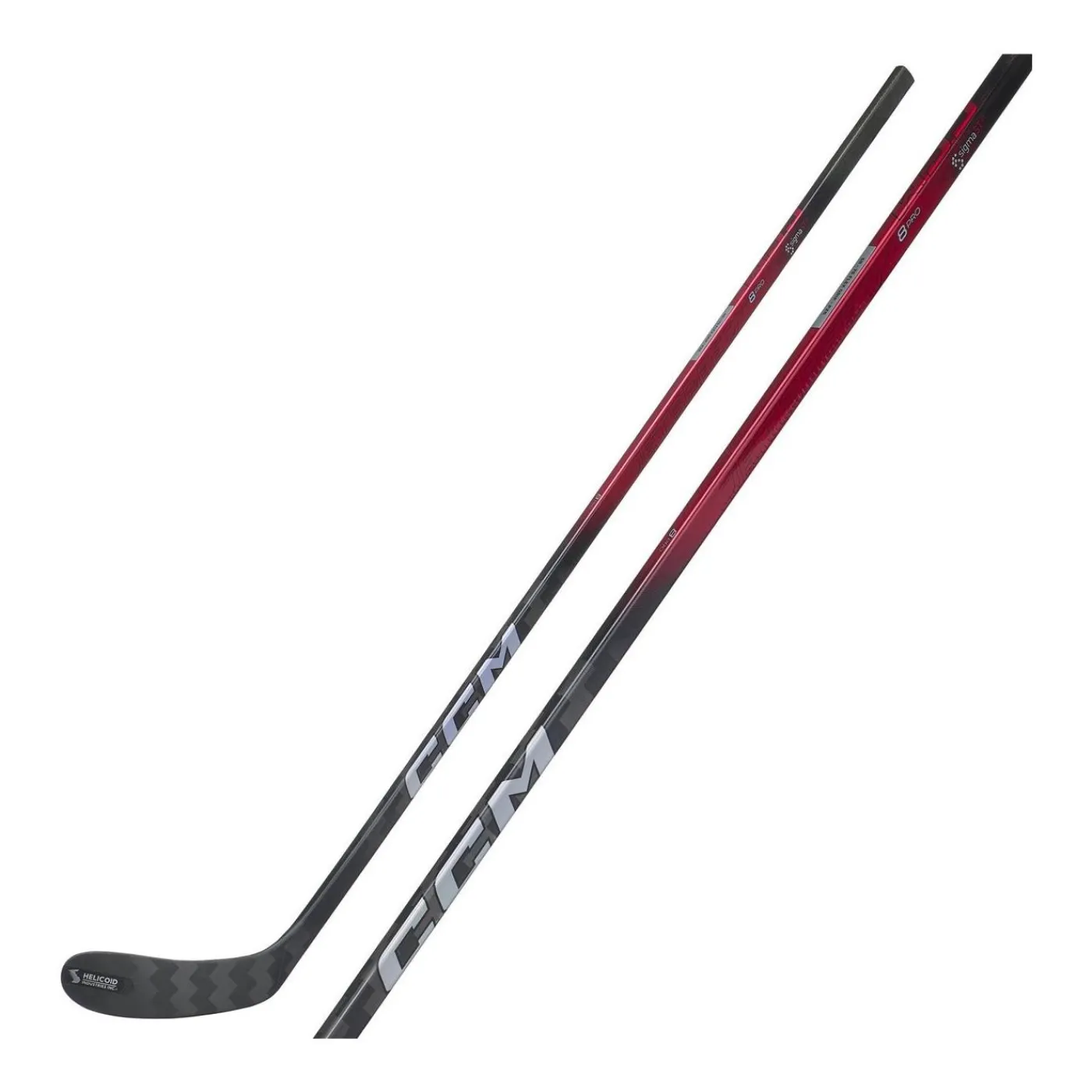 New Hockeyklubba Jetspeed FT8 Pro Color Sr Red Hockeyklubbor Senior