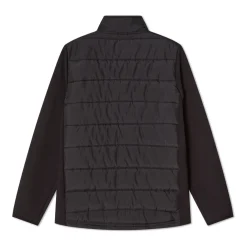 Hot Jacka Hybrid Quilted Sr Black Jackor Senior