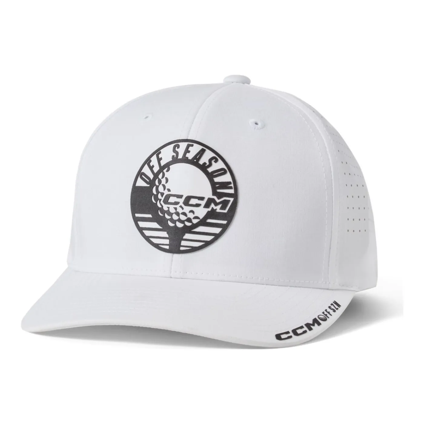 Discount Keps Golf Perforated White Hockeykepsar Ccm