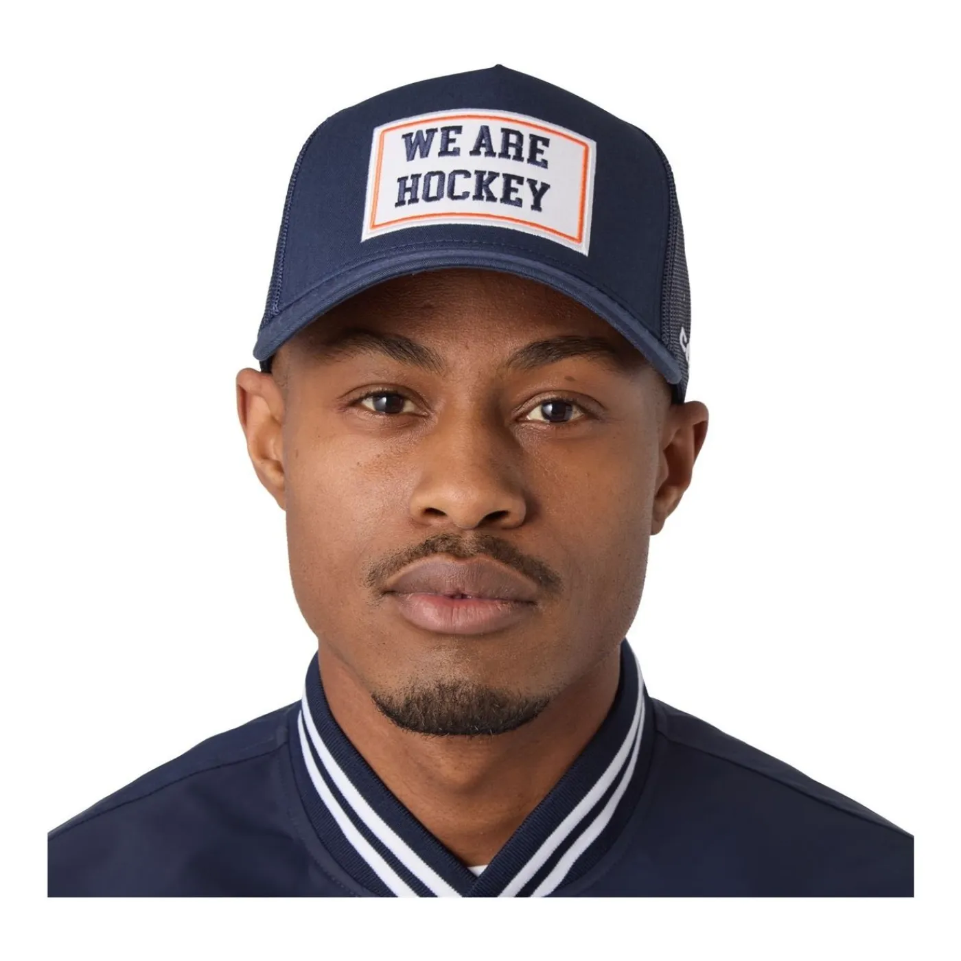 Discount Keps Stripe Trucker Sr Navy Hockeykepsar Ccm