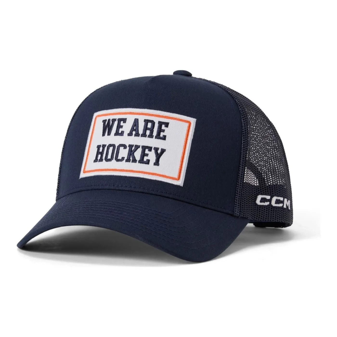 Discount Keps Stripe Trucker Sr Navy Hockeykepsar Ccm