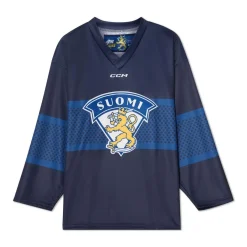 Matchtröja Replica Team Finland Sr Navy Nhl Replica Tröjor