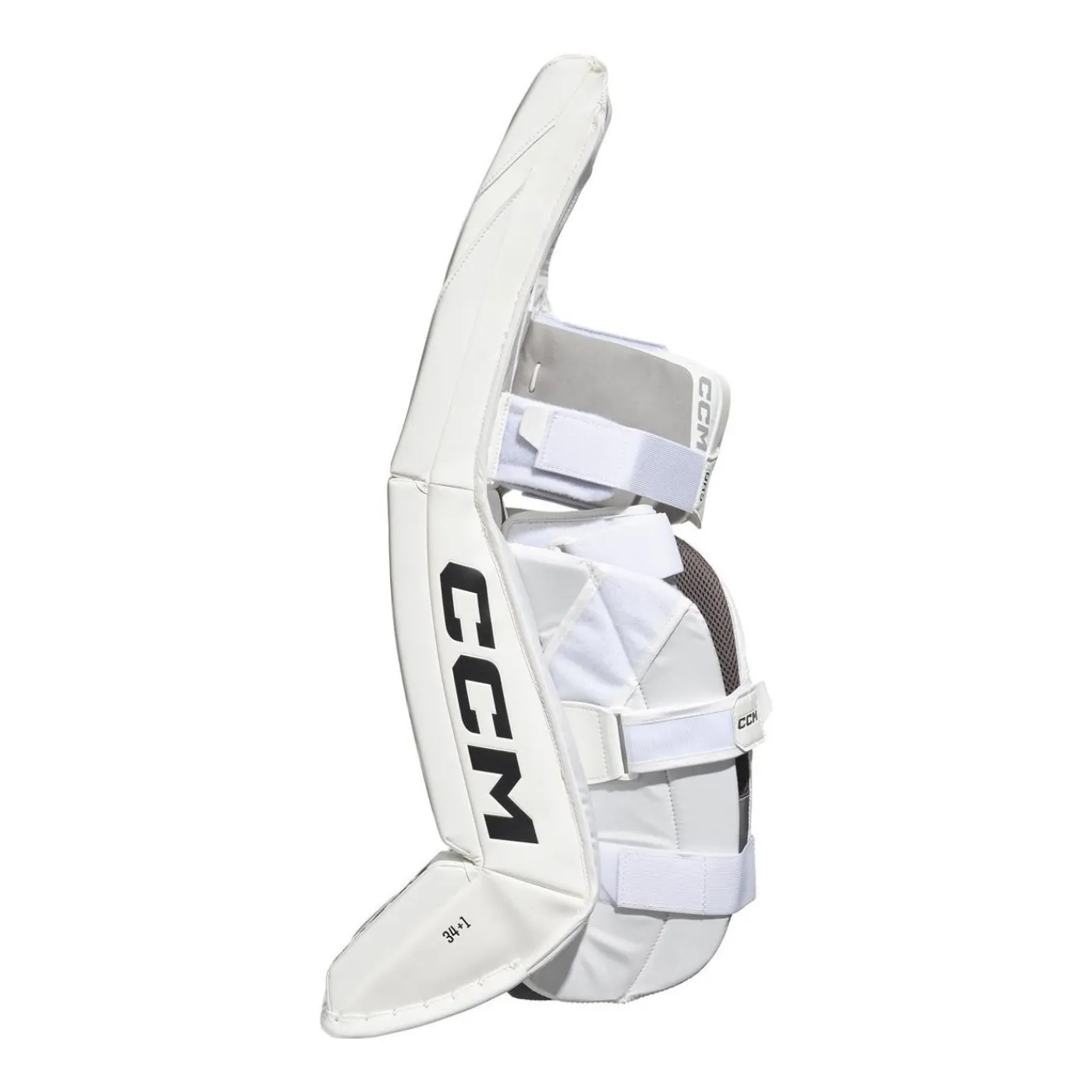 Clearance Målvaktsbenskydd EFLEX 7.9 Sr White Målvaktsbenskydd Senior