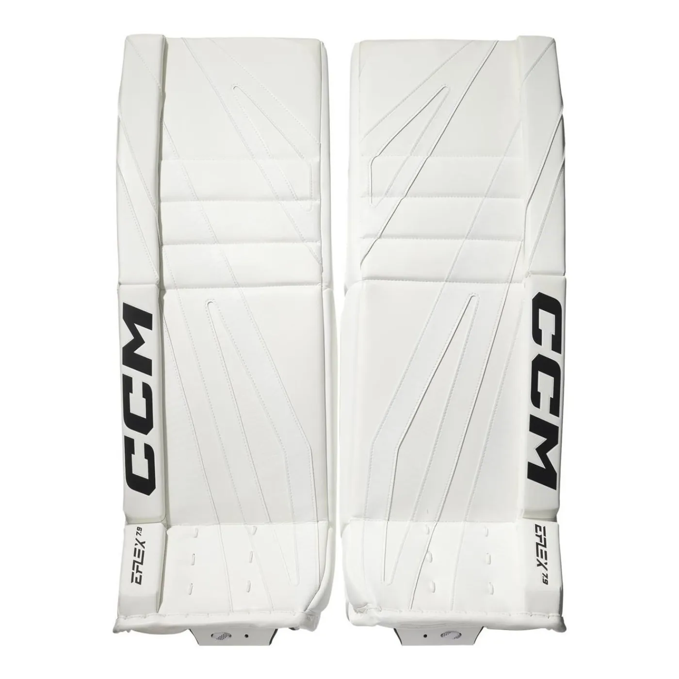 Clearance Målvaktsbenskydd EFLEX 7.9 Sr White Målvaktsbenskydd Senior
