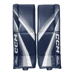 Clearance Målvaktsbenskydd PHENOM Jr Navy/White Målvaktsbenskydd Junior