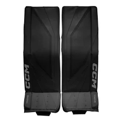New Målvaktsbenskydd Tacks Sr Black/Black Målvaktsbenskydd Senior