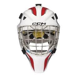 Hot Målvaktsmask Axis F5 Certified Cat-Eye Dekal Sr White/Red Målvaktsmasker Senior