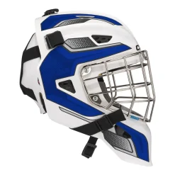 Målvaktsmask Axis F5 Certified Cat-Eye Dekal Sr White/Royal Målvaktsmasker Senior