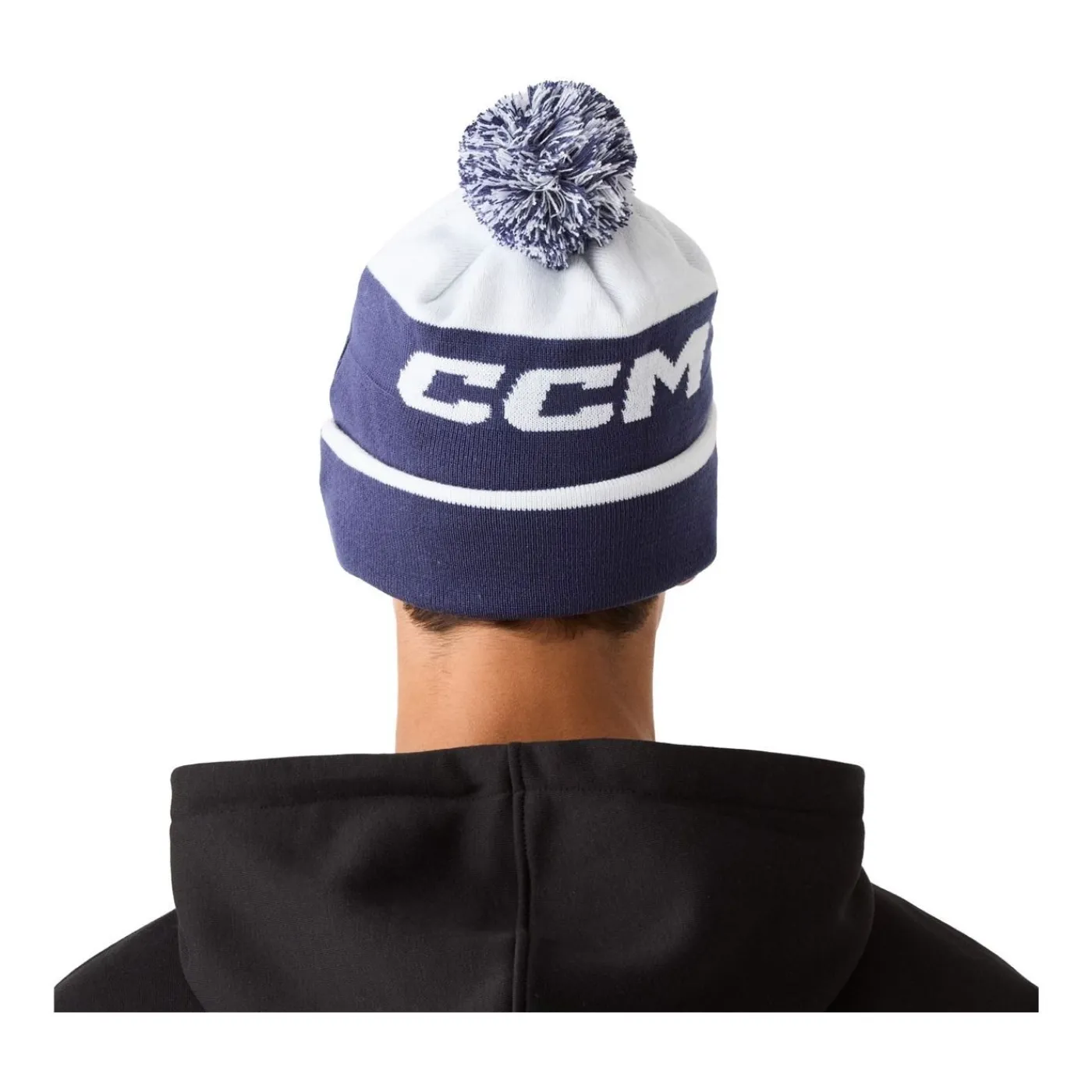 Hot Mössa Pom Knit Polar Fleece Team Navy Mössor Ccm