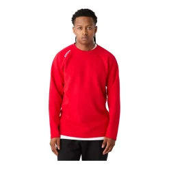 Tröja Tech Fleece Crew Neck Sr Red Tröjor Senior