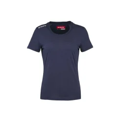 T-shirt Womens Sr Navy Kortärmad Underställströja|Dam Överdelar