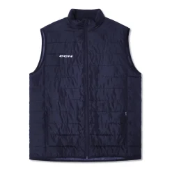 New Väst Team Quilted Sr Navy Jackor Senior