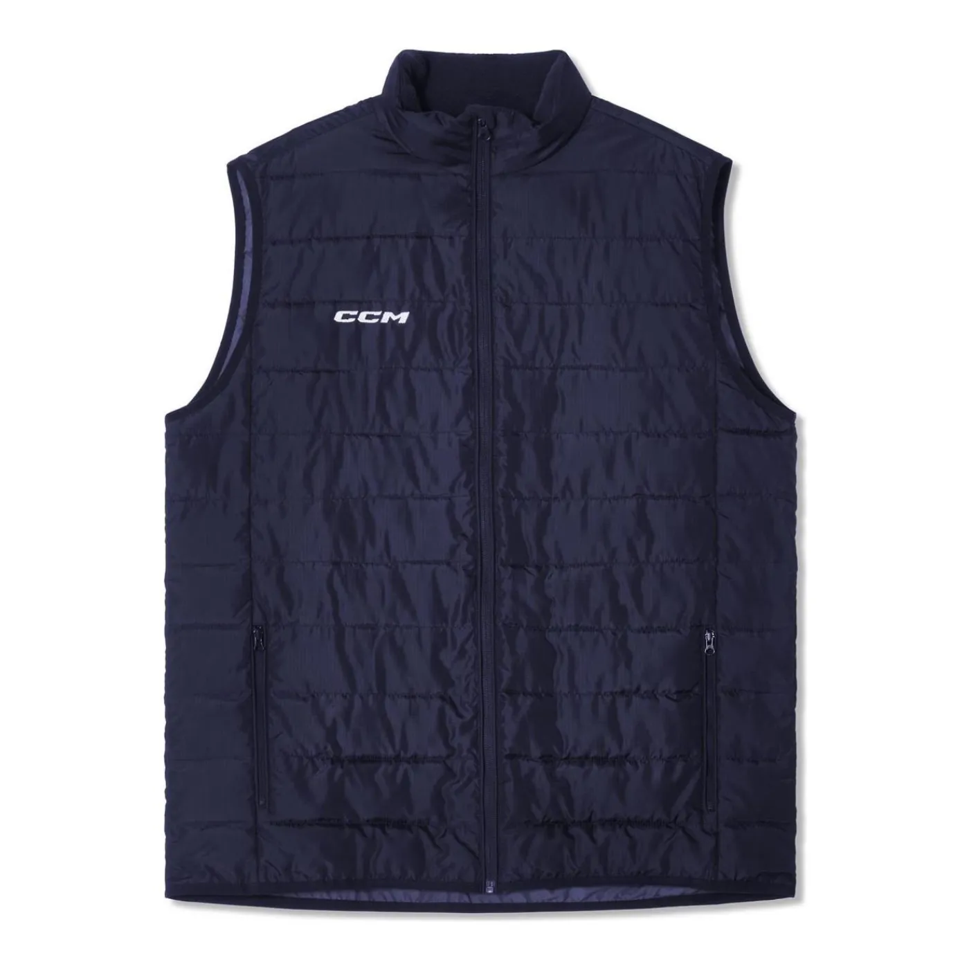 New Väst Team Quilted Sr Navy Jackor Senior