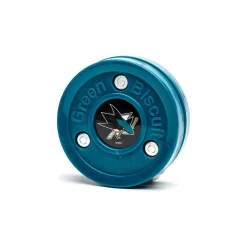 Outlet Puck NHL Edition- San Jose Teknikpuck & Green Biscuit|Teknikpuck & Green Biscuit