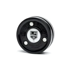 Outlet Puck NHL Edition - Los Angeles Kings Svart Teknikpuck & Green Biscuit|Teknikpuck & Green Biscuit