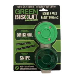 New Puck 2-Pack - GRÖN Teknikpuck & Green Biscuit|Teknikpuck & Green Biscuit