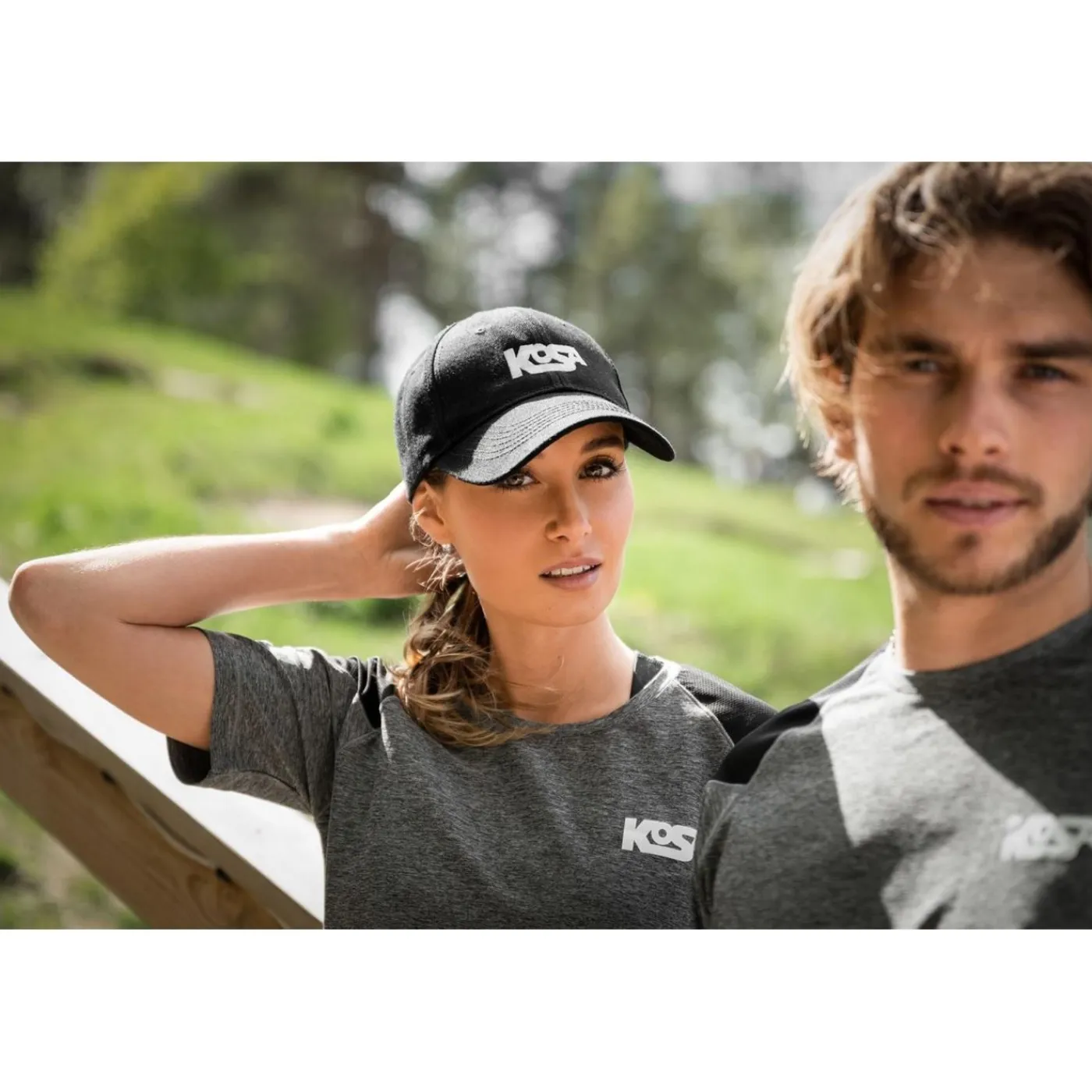 T-shirt Dam Sr Grey Kosa