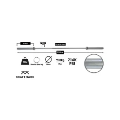 Sale Internationell Skivstång 50Mm Cf 20Kg 3.0 Styrketräning|Kraftmark