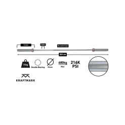 Online Internationell Skivstång 50Mm Cf 15Kg 3.0 Styrketräning|Kraftmark