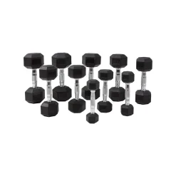Outlet Hantlar Set Hexagon 1-10 Kg Master Fitness|Styrketräning