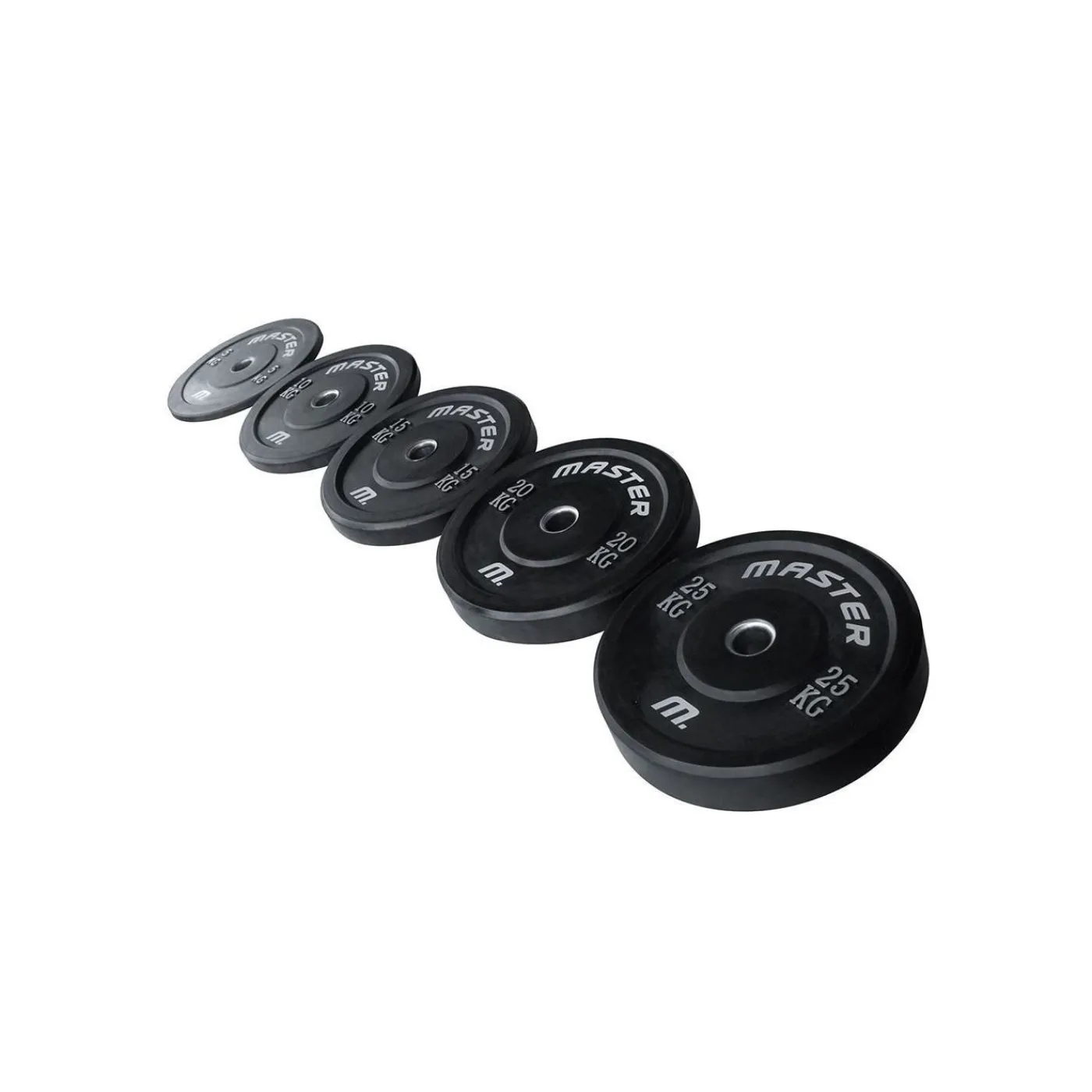 Sale Viktskiva Bumper Viktpaket Bumper 120 Kg Master Fitness|Styrketräning
