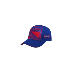 Hot Keps Big-Face Precurved Jr New York Rangers Outerstuff