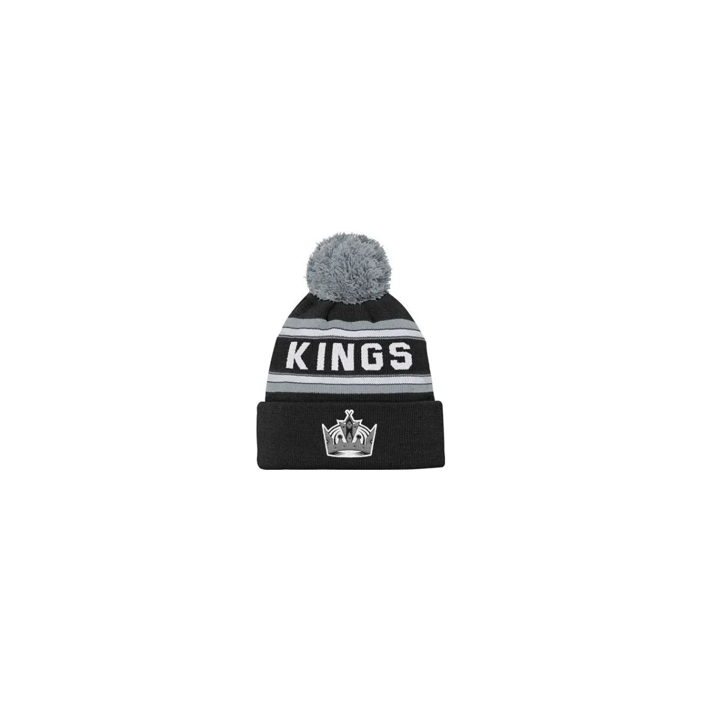 Mössa Jacquard Pom Beanie Los Angeles Kings Outerstuff|Mössor Nhl