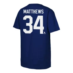 Hot T-Shirt Name & Number Jr Auston Matthews Nhl T-Shirt Junior|Outerstuff