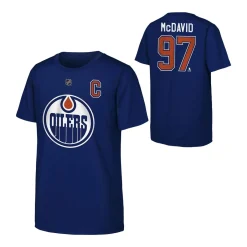 Outlet T-Shirt Name & Number Jr Connor Mcdavid Nhl T-Shirt Junior|Outerstuff