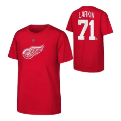 Sale T-Shirt Name & Number Jr Dylan Larkin Nhl T-Shirt Junior|Outerstuff