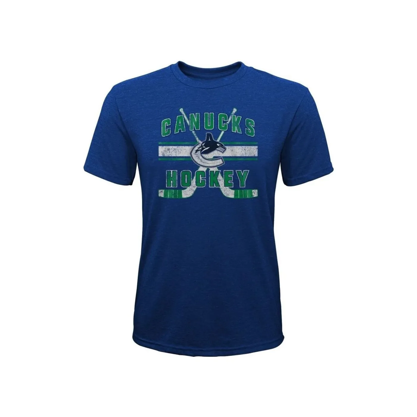 Sale T-shirt Superstripe Tee Jr Vancouver Canucks Nhl T-Shirt Junior|Outerstuff