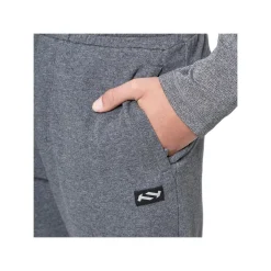 Clearance Byxa Terry Crew Yth Grey TRUE|Mjukisbyxor Junior