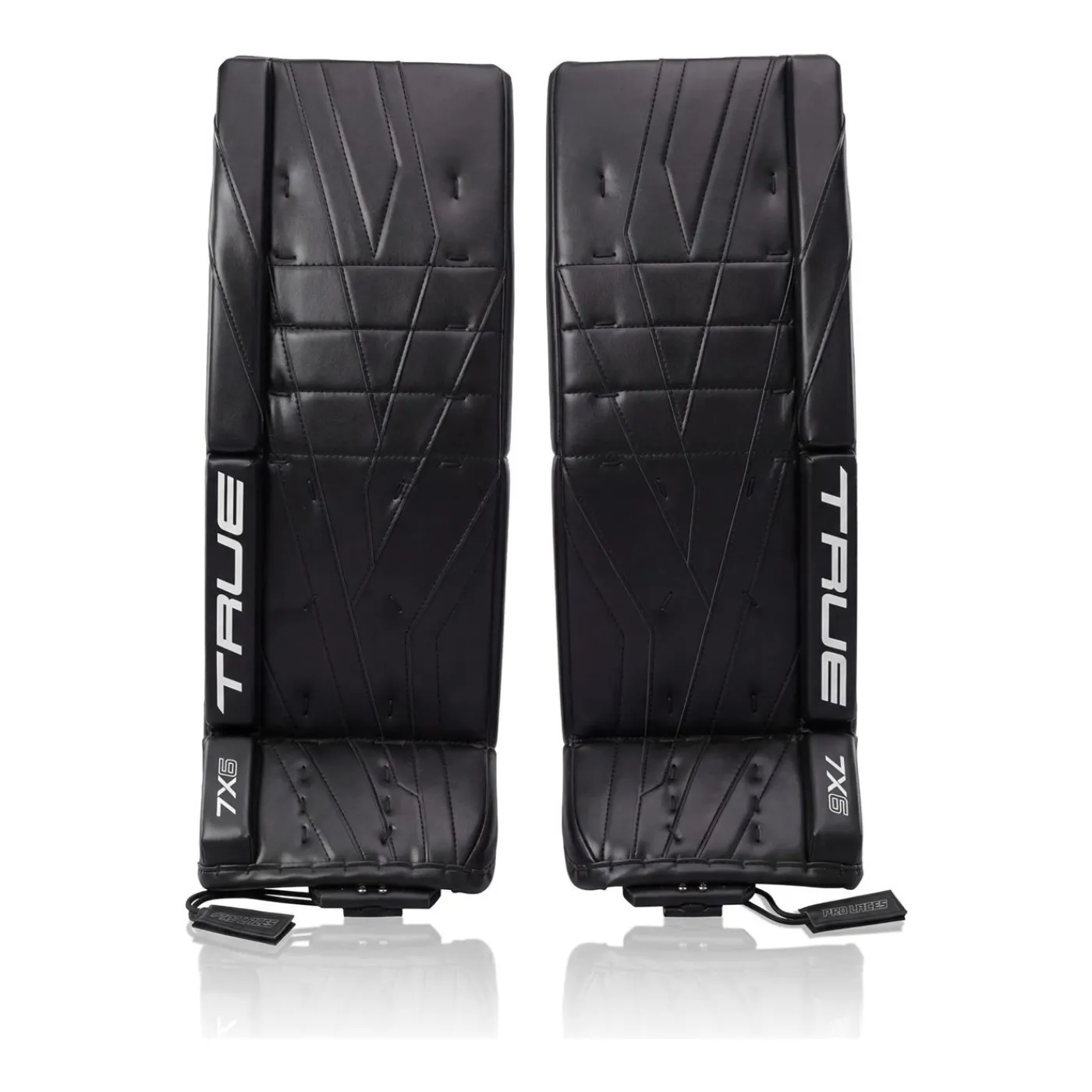 Best Målvaktsbenskydd Catalyst 7X6 Sr Black/Black TRUE|Målvaktsbenskydd Senior