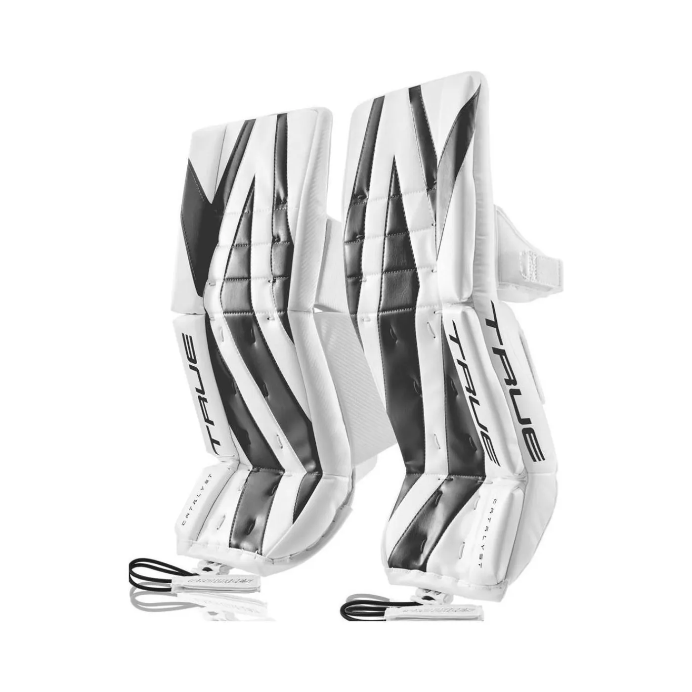 Hot Målvaktsbenskydd Catalyst Jr White/Black Målvaktsbenskydd Junior|TRUE