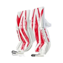 Best Målvaktsbenskydd Catalyst Jr White/Red Målvaktsbenskydd Junior|TRUE
