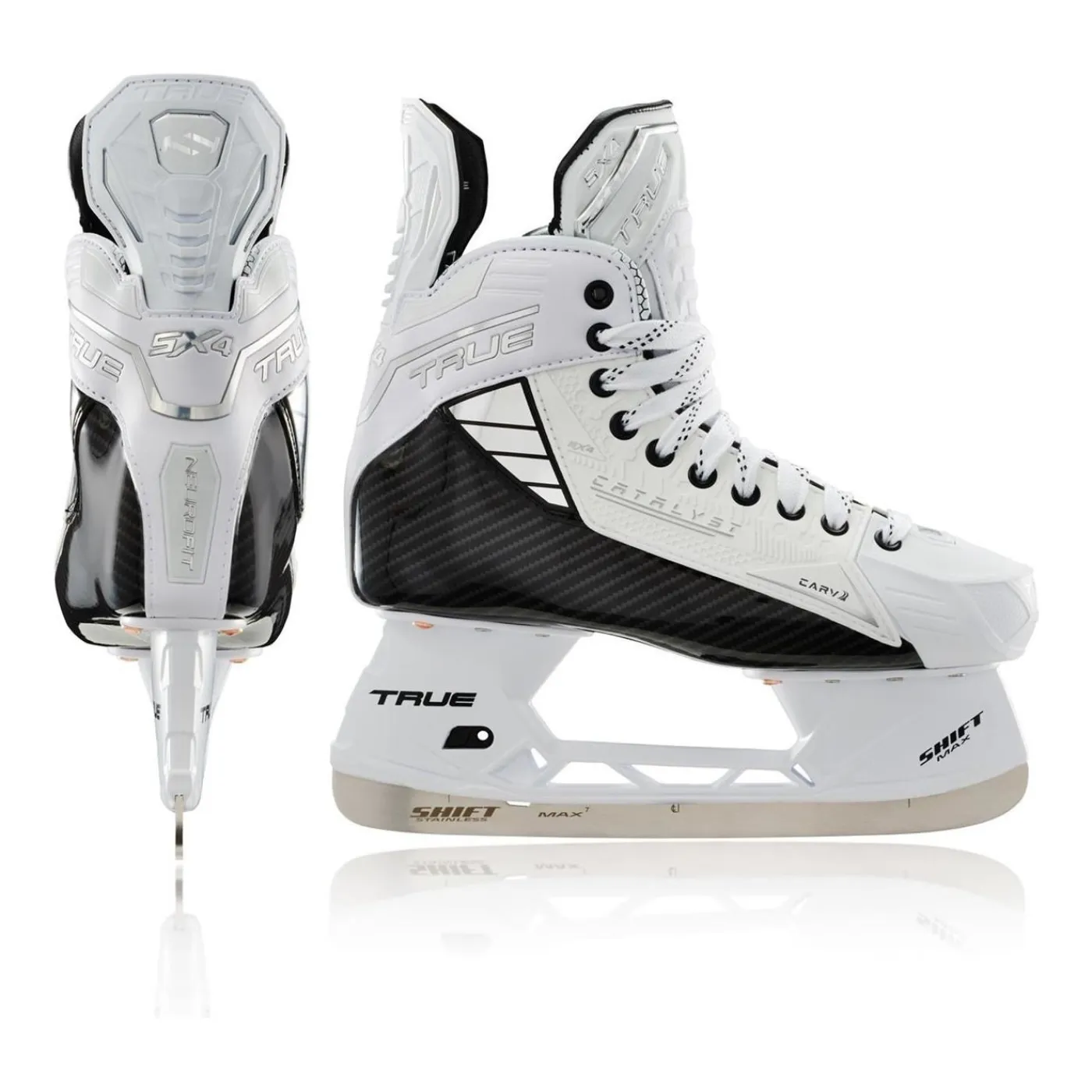 Clearance Skridskor Catalyst 5X4 Whiteout Jr TRUE|Skridskor Junior