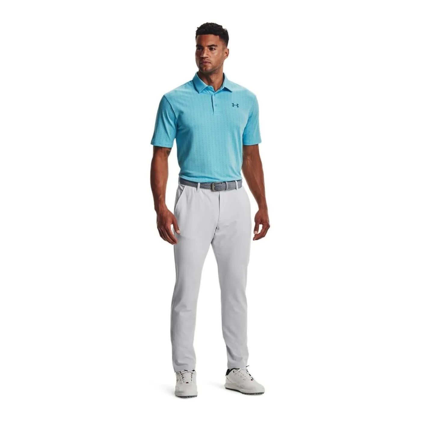 Best Golfbyxa Drive Tapered Halo Gray Under Armour|Byxor Senior