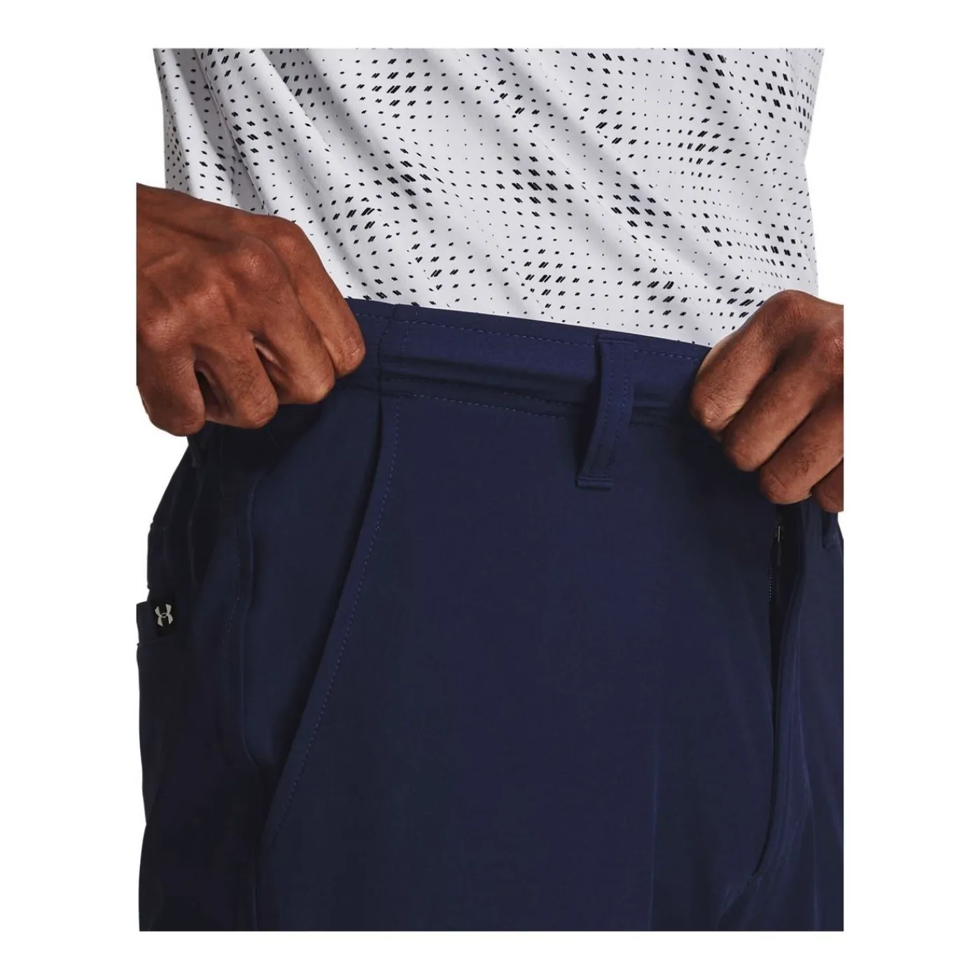 New Golfbyxa Drive Tapered Midnight Navy Under Armour|Byxor Senior