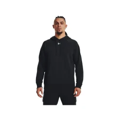 Clearance Hoodie Rival Fleece Hoodie Black Under Armour|Hoodies Senior