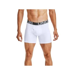 Sale Kalsonger Charged Cotton 6 in 3-Pack White Kalsonger Under Armour|Under Armour