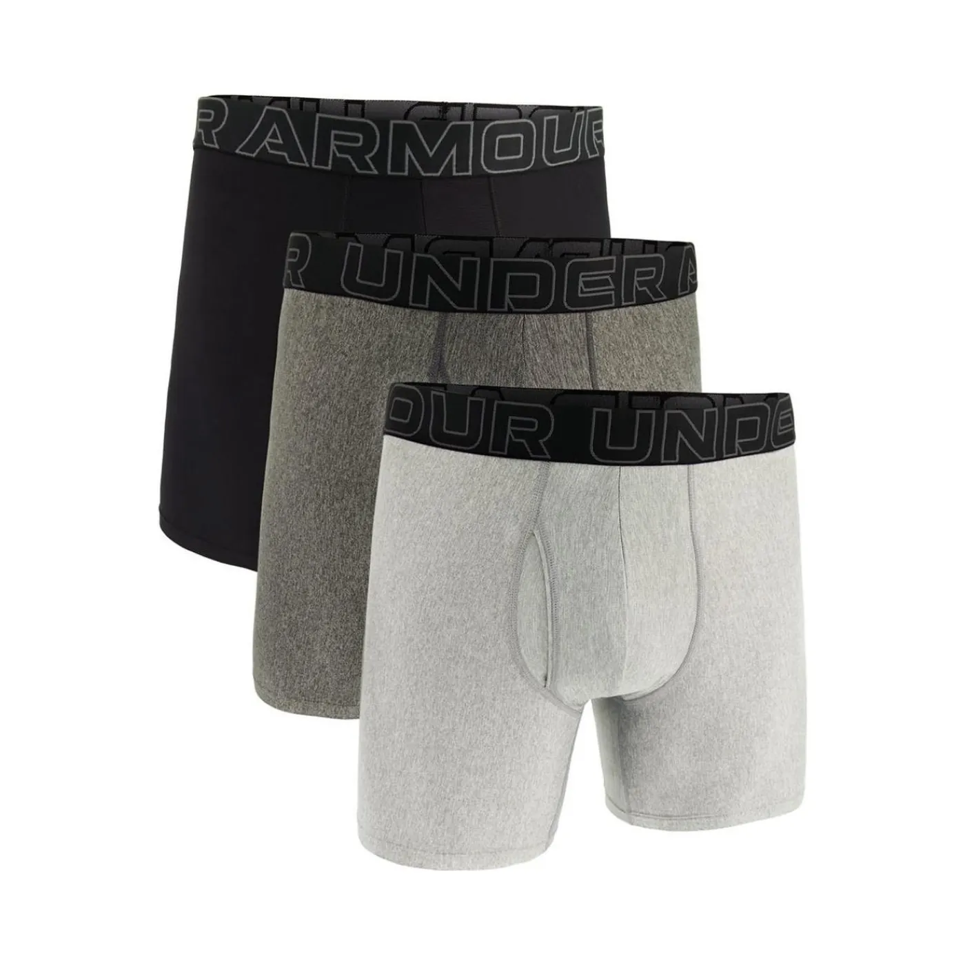 Outlet Kalsonger Performance Tech 6" 3pk Steel Kalsonger Under Armour|Under Armour