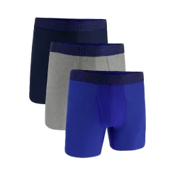 New Kalsonger Performance Tech 6" 3pk Blue Kalsonger Under Armour|Under Armour