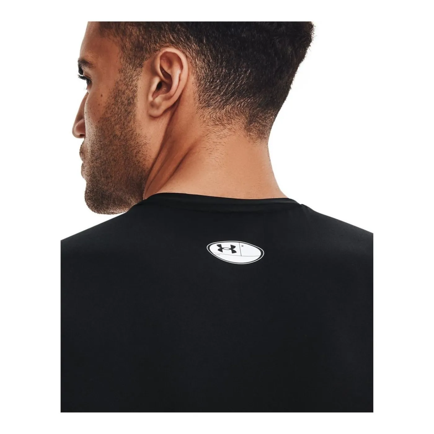 Sale Linne HeatGear Comp Black Under Armour