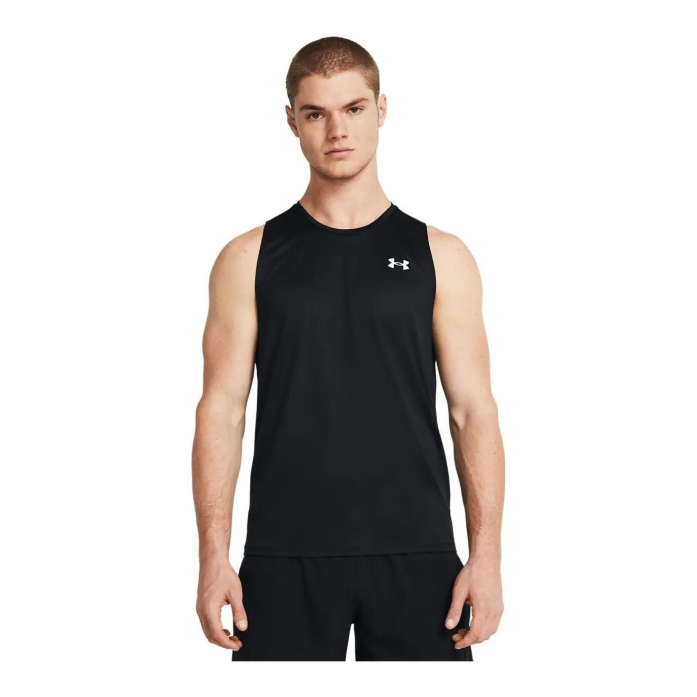 Outlet Linne Tech Tank Black Under Armour