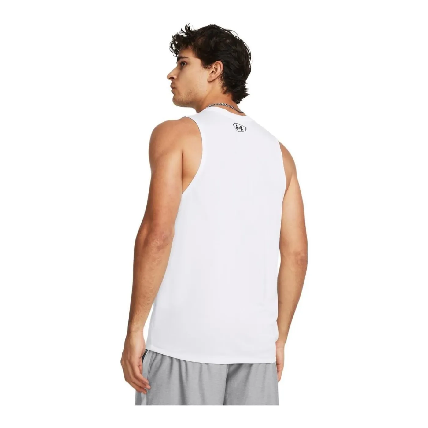 Sale Linne Tech Tank White Under Armour