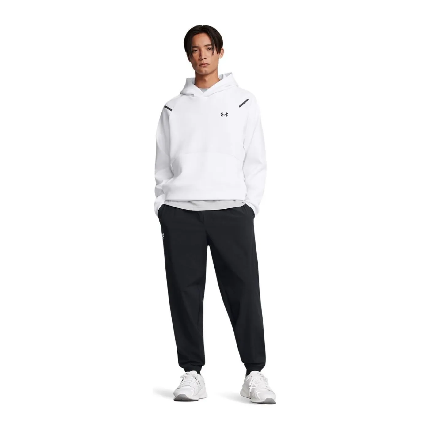 New Mjukisbyxa Vibe Woven Black Mjukisbyxor Senior|Under Armour