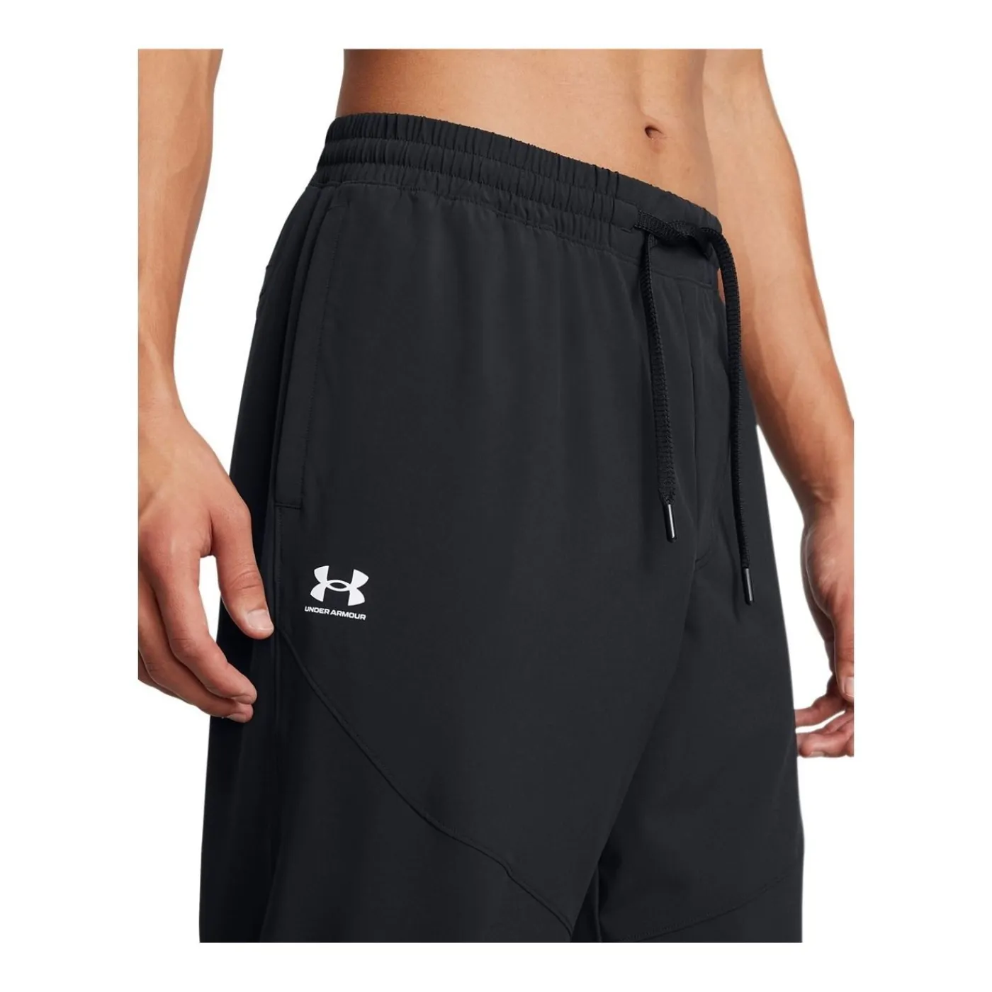 New Mjukisbyxa Vibe Woven Black Mjukisbyxor Senior|Under Armour